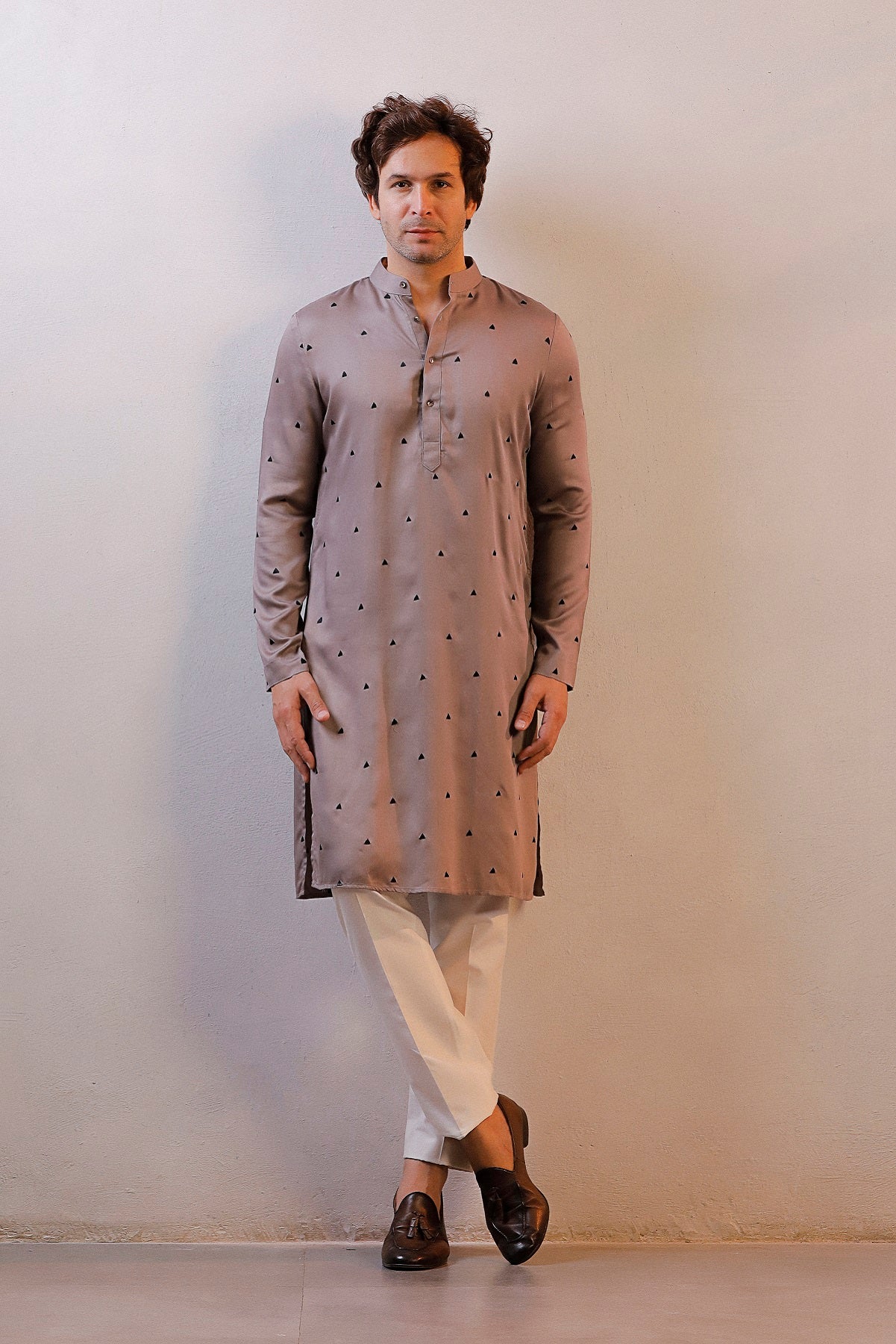 COCO BROWN KURTA SET