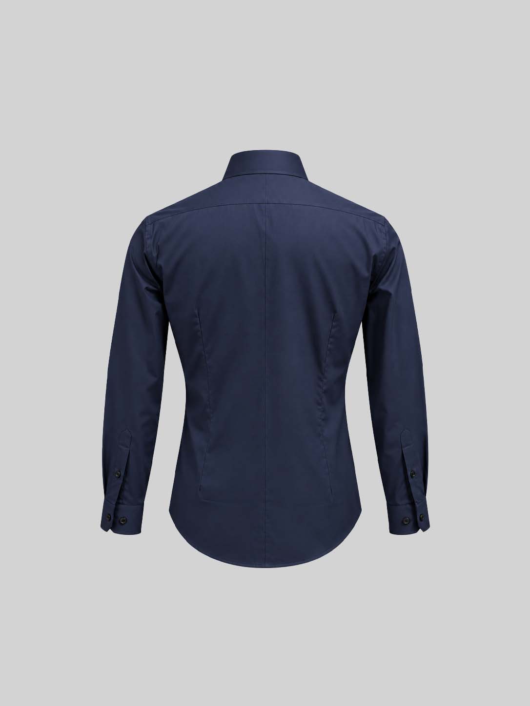 Embroidered Cotton Satin Shirt