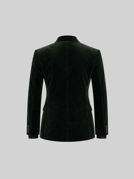 EMERALD GREEN DOUBLE-BREASTED TUXEDO