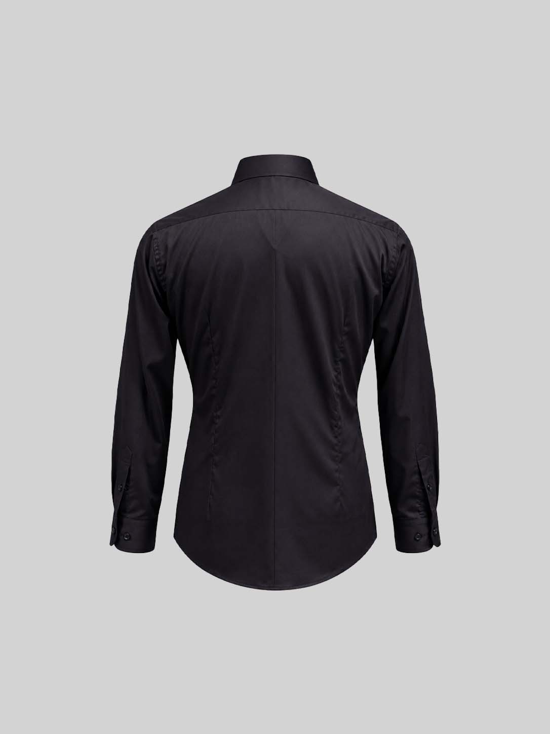 Embroidered Cotton Satin Shirt