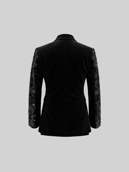 CRYSTAL EMBROIDERY TUXEDO