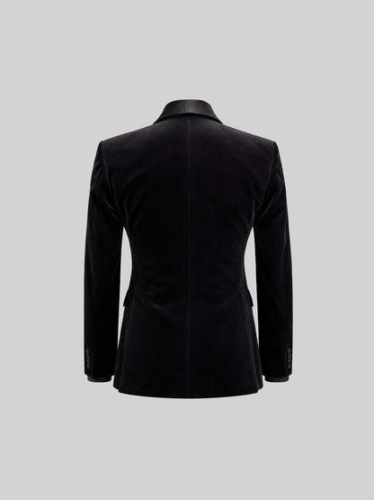 FLORAL EMBROIDERY TUXEDO