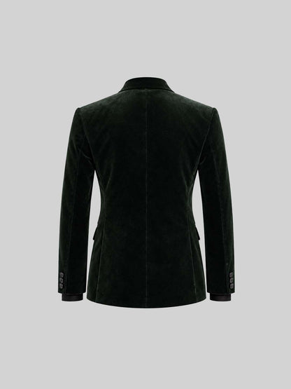 EMERALD GREEN DOUBLE-BREASTED TUXEDO